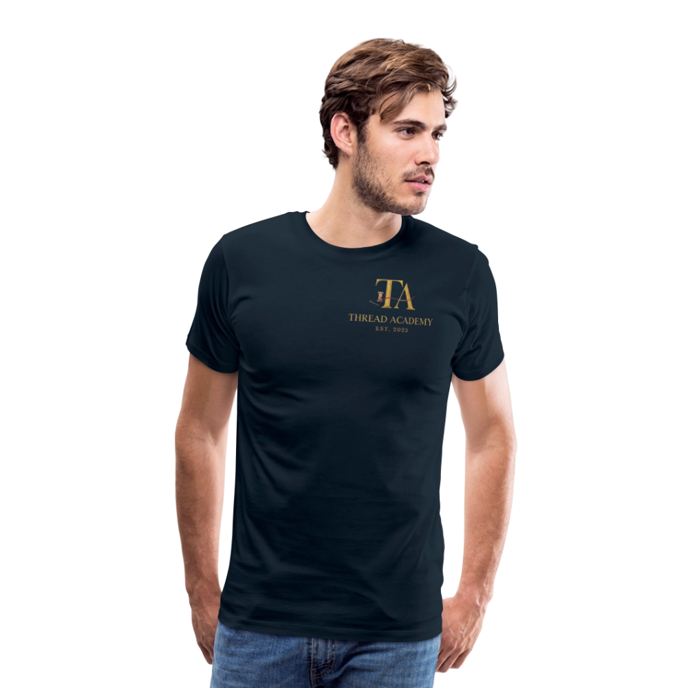 Men's Thread Academy Premium T-Shirt - deep navy