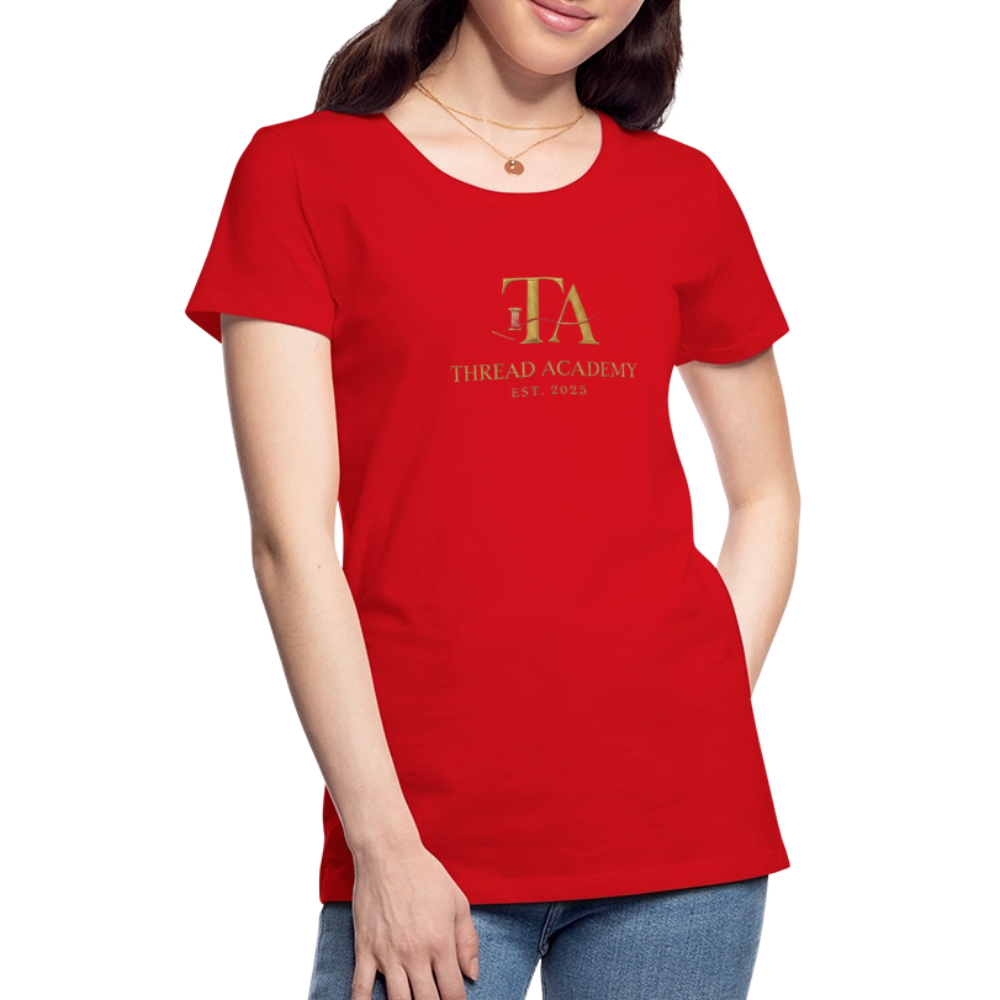 Women’s Thread Academy Premium T-Shirt - red