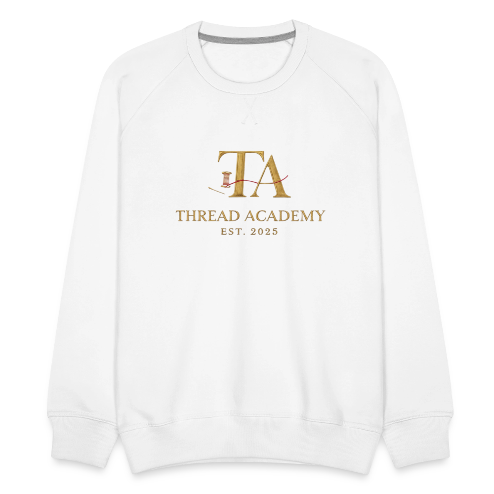 Men’s Premium Thread Academy Sweatshirt - white