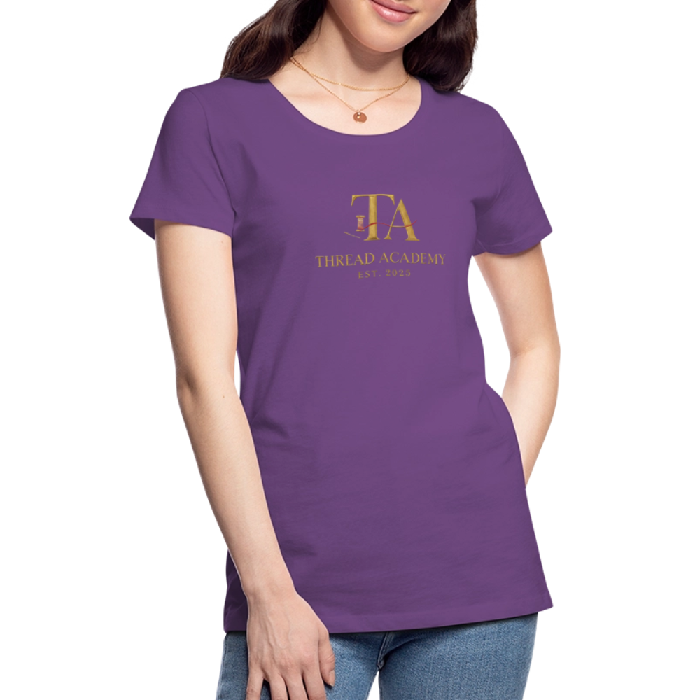 Women’s Thread Academy Premium T-Shirt - purple