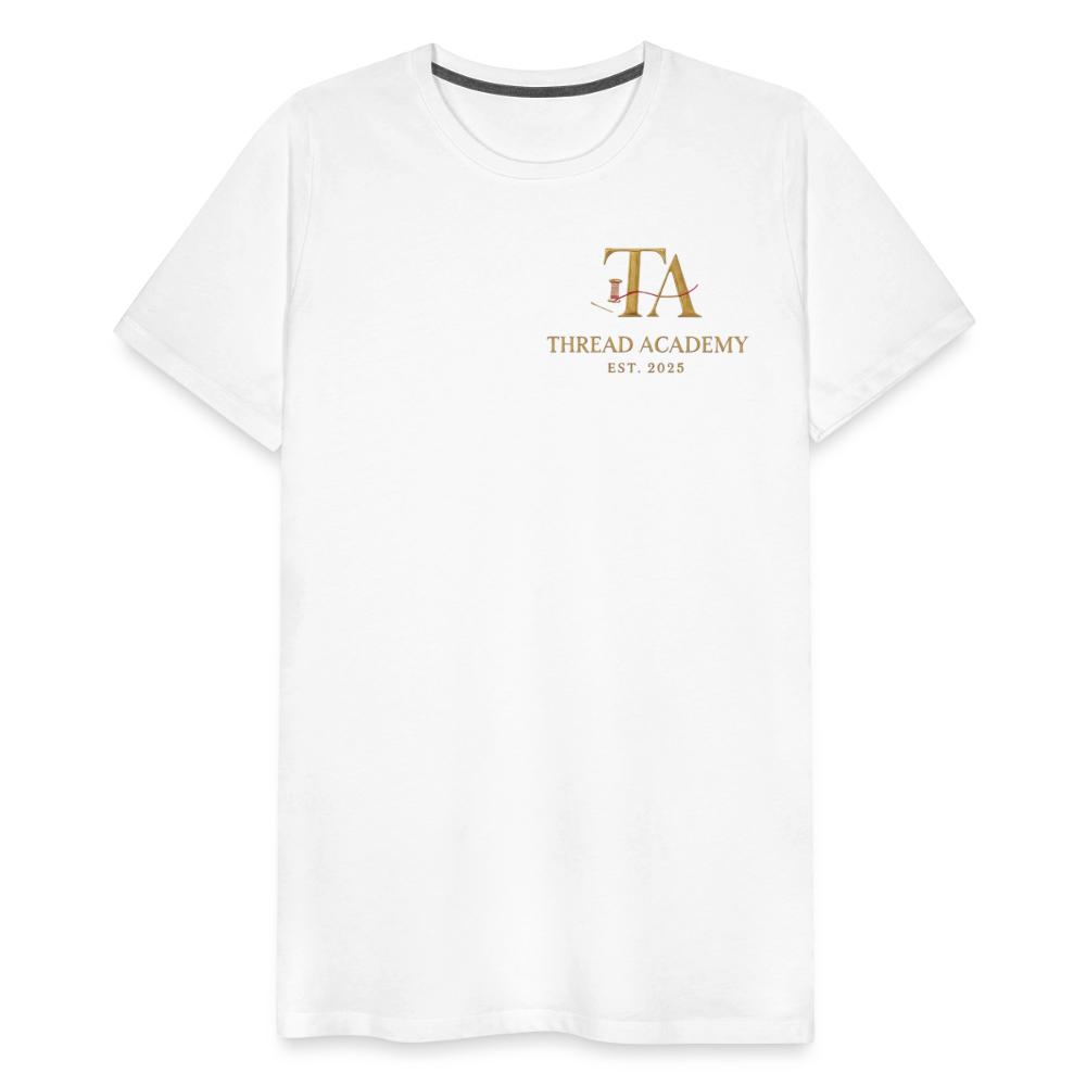 Men's Thread Academy Premium T-Shirt - white
