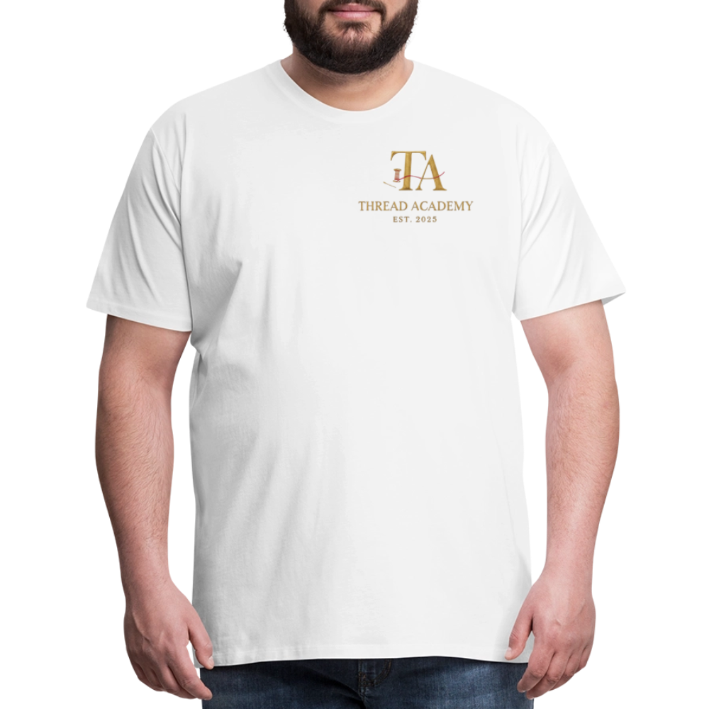 Men's Thread Academy Premium T-Shirt - white