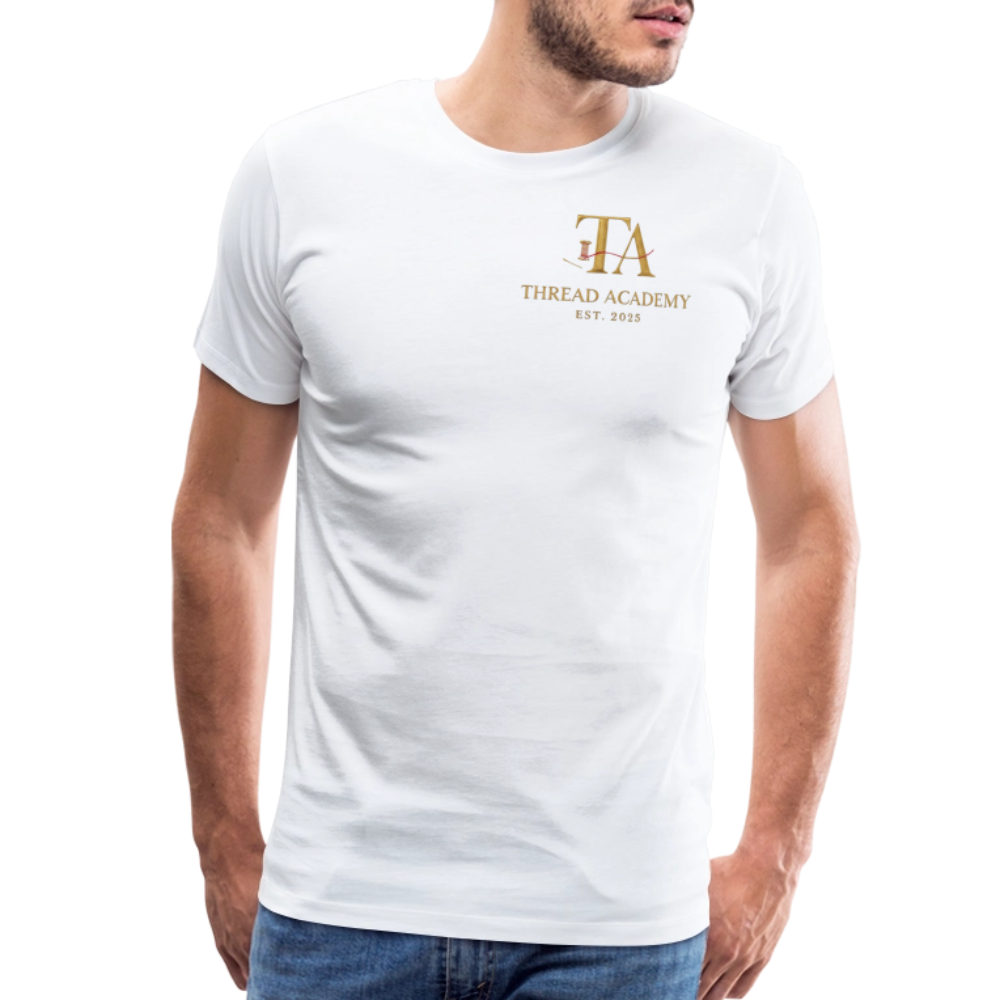 Men's Thread Academy Premium T-Shirt - white