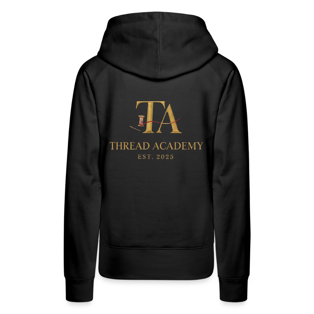 Women’s Thread Academy Premium Hoodie - black
