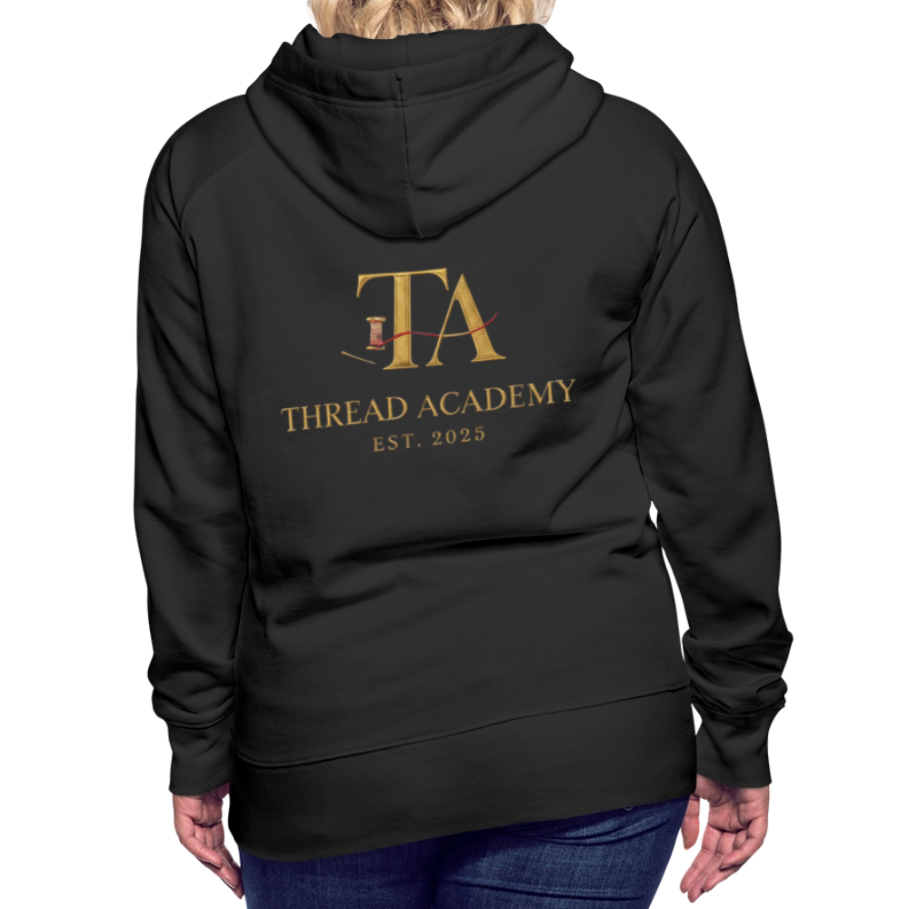 Women’s Thread Academy Premium Hoodie - black
