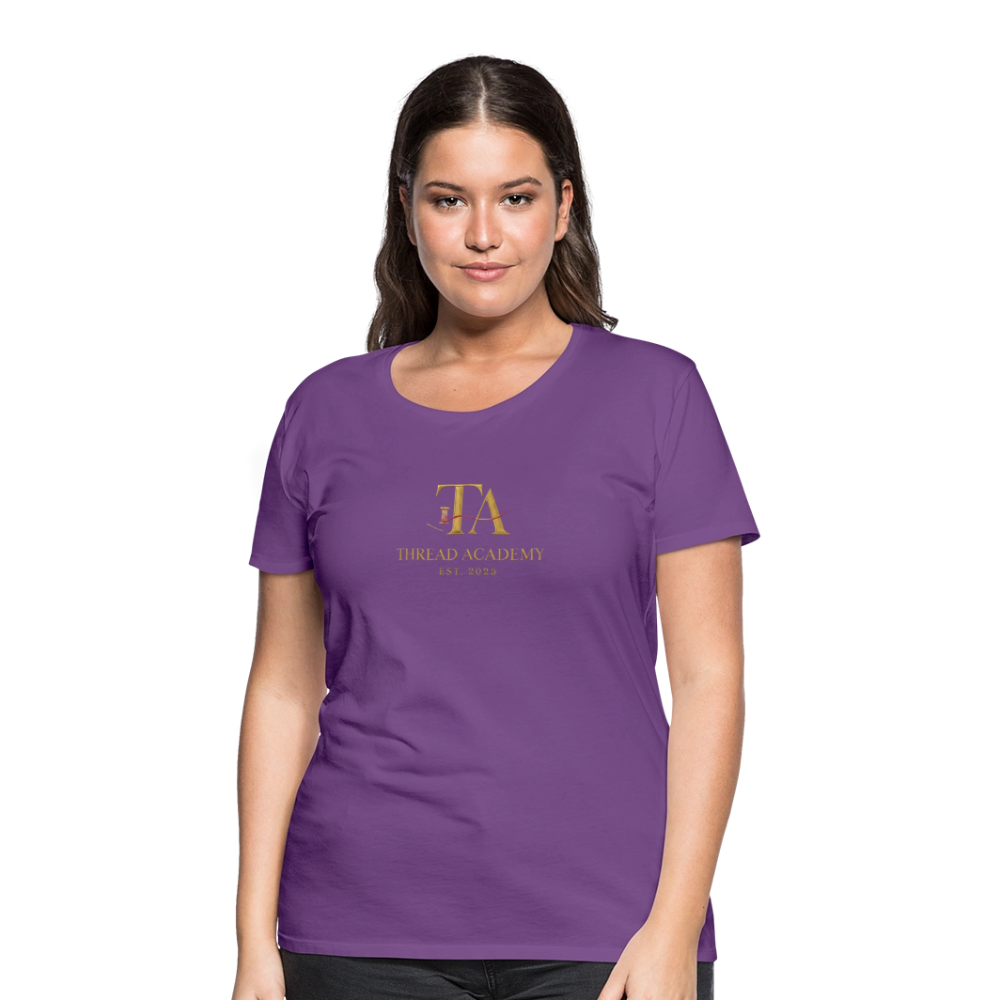 Women’s Thread Academy Premium T-Shirt - purple