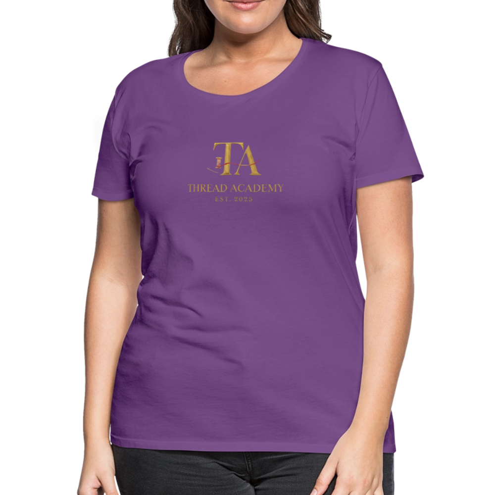 Women’s Thread Academy Premium T-Shirt - purple