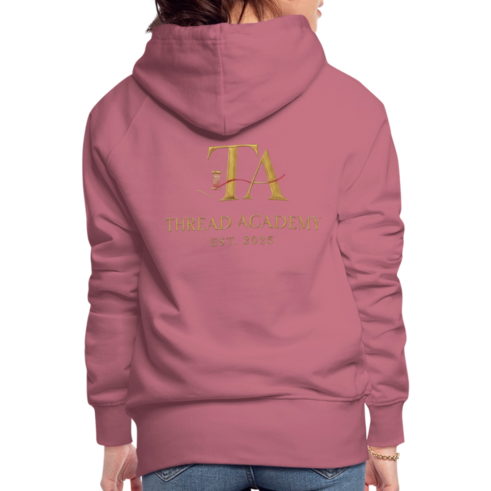 Women’s Thread Academy Premium Hoodie - mauve