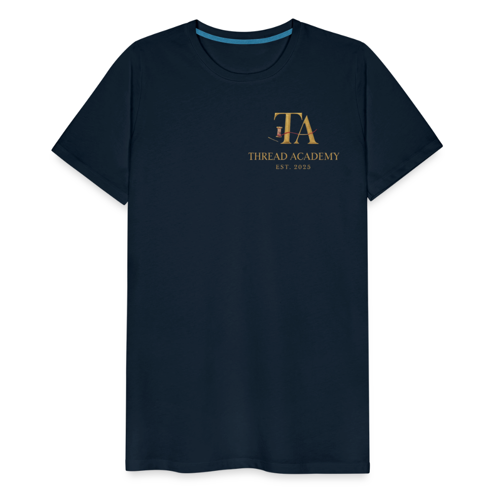 Men's Thread Academy Premium T-Shirt - deep navy