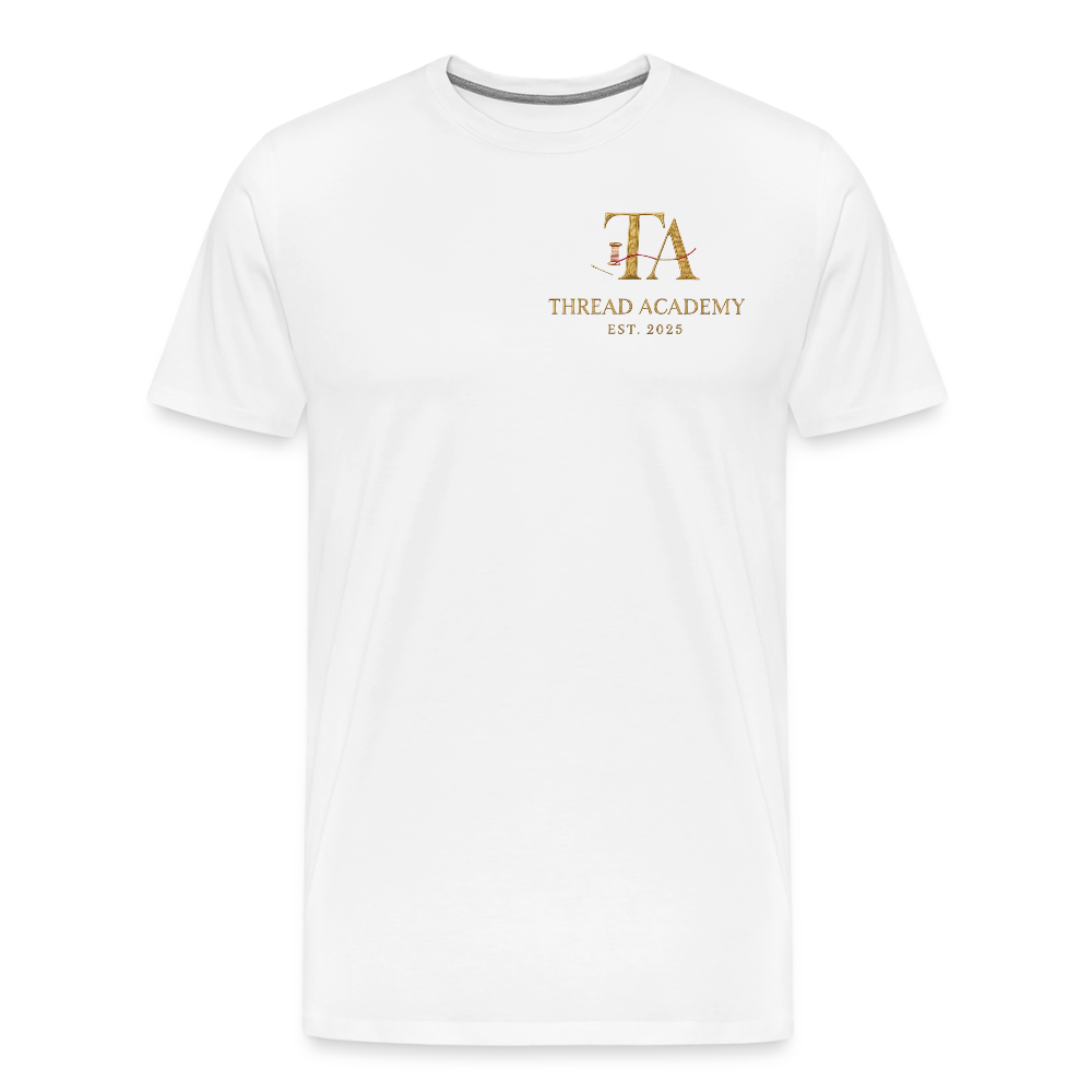 Men's Thread Academy Premium T-Shirt - white