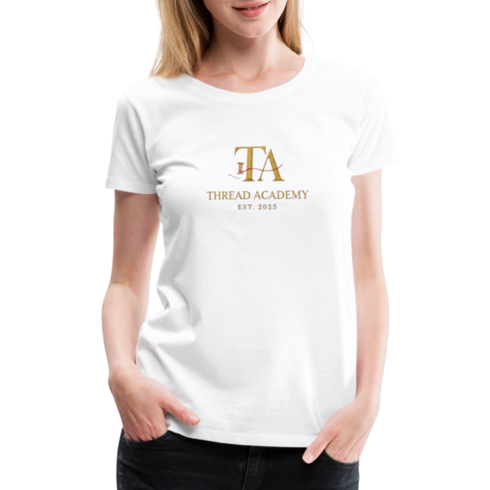Women’s Thread Academy Premium T-Shirt - white