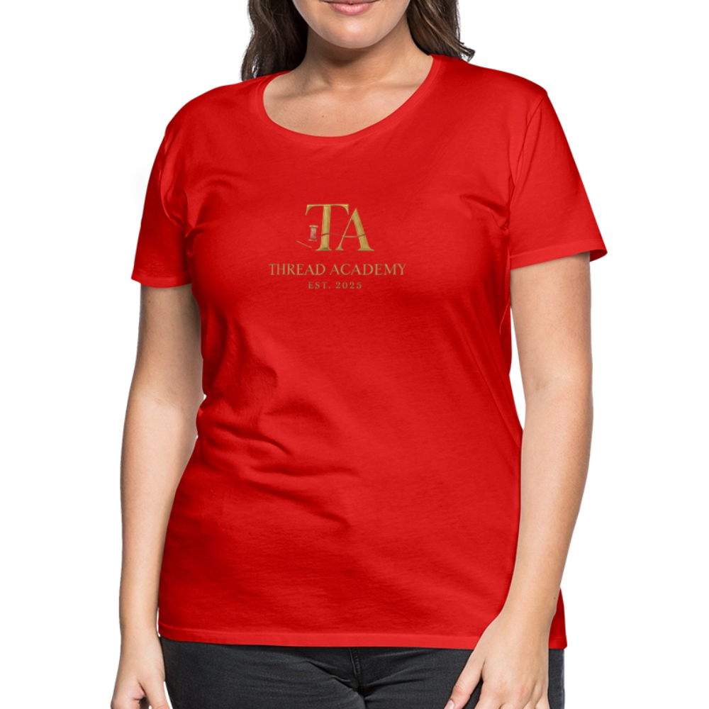 Women’s Thread Academy Premium T-Shirt - red