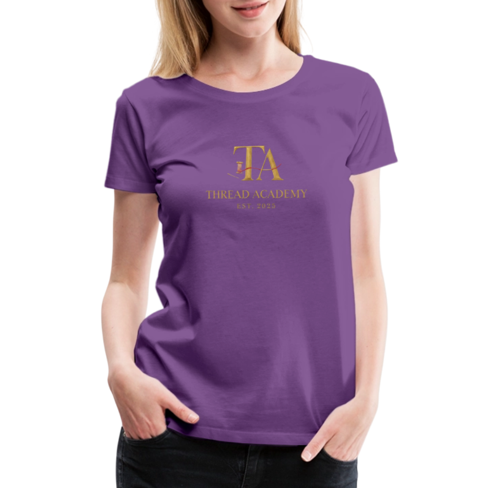 Women’s Thread Academy Premium T-Shirt - purple