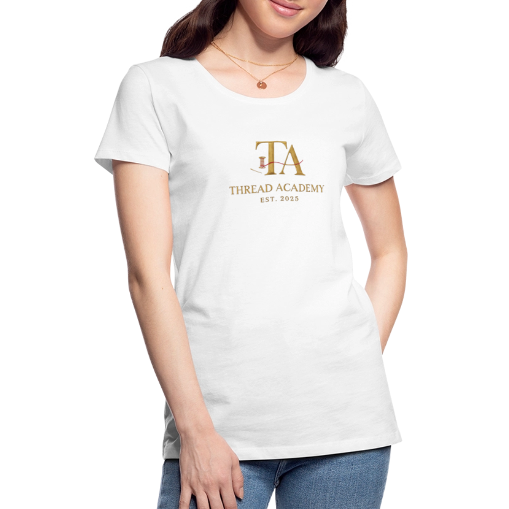 Women’s Thread Academy Premium T-Shirt - white