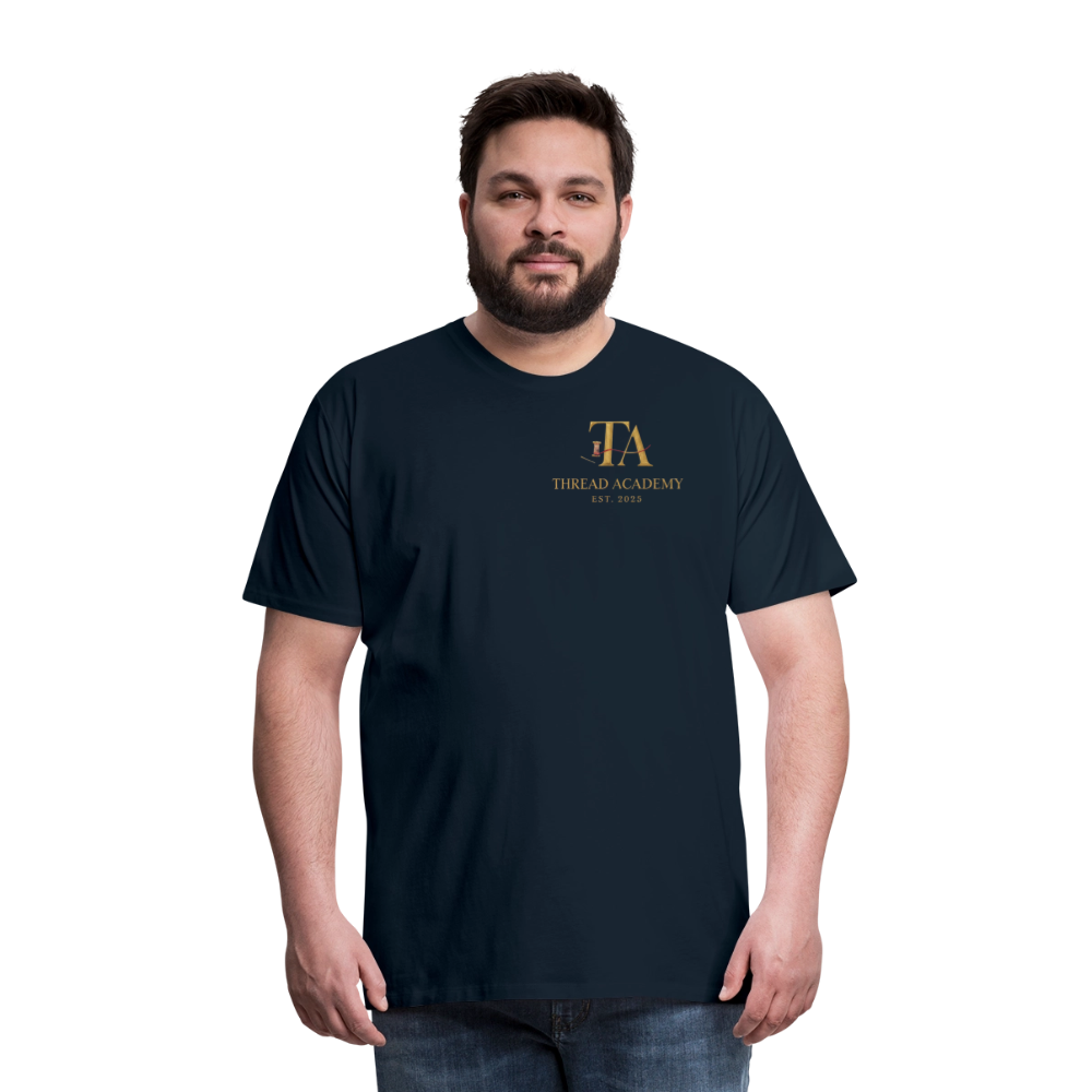 Men's Thread Academy Premium T-Shirt - deep navy