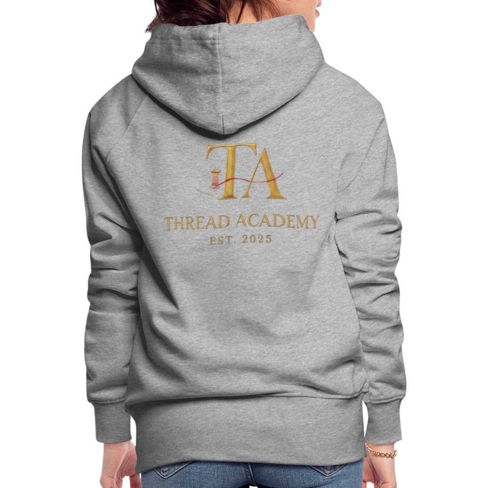 Women’s Thread Academy Premium Hoodie - heather grey