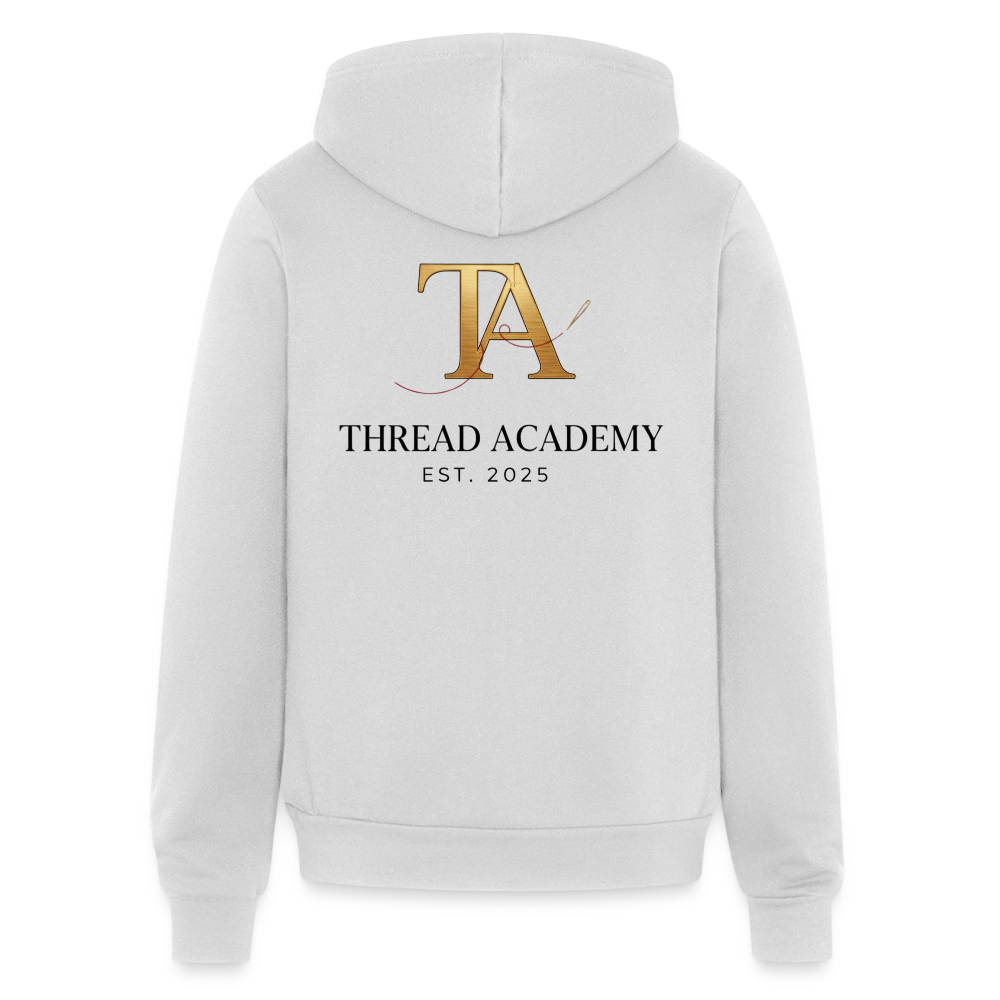 Thread Academy zip up hoodie - silver