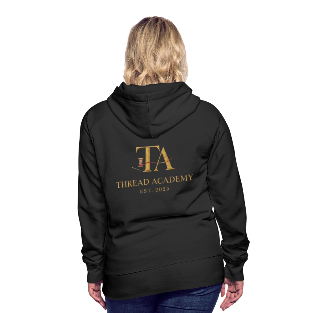 Women’s Thread Academy Premium Hoodie - black