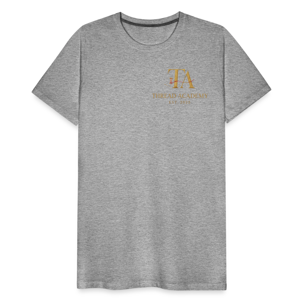 Men's Thread Academy Premium T-Shirt - heather gray