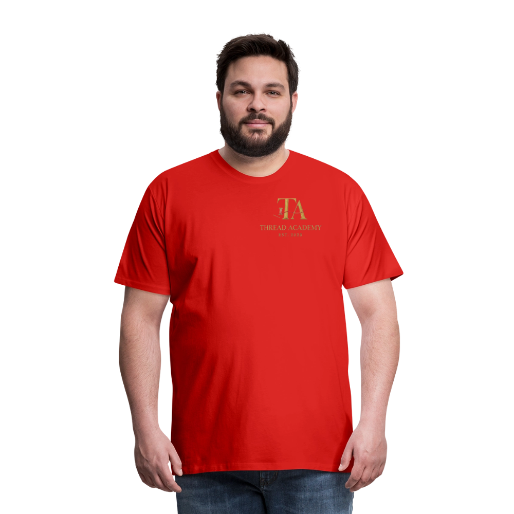 Men's Thread Academy Premium T-Shirt - red