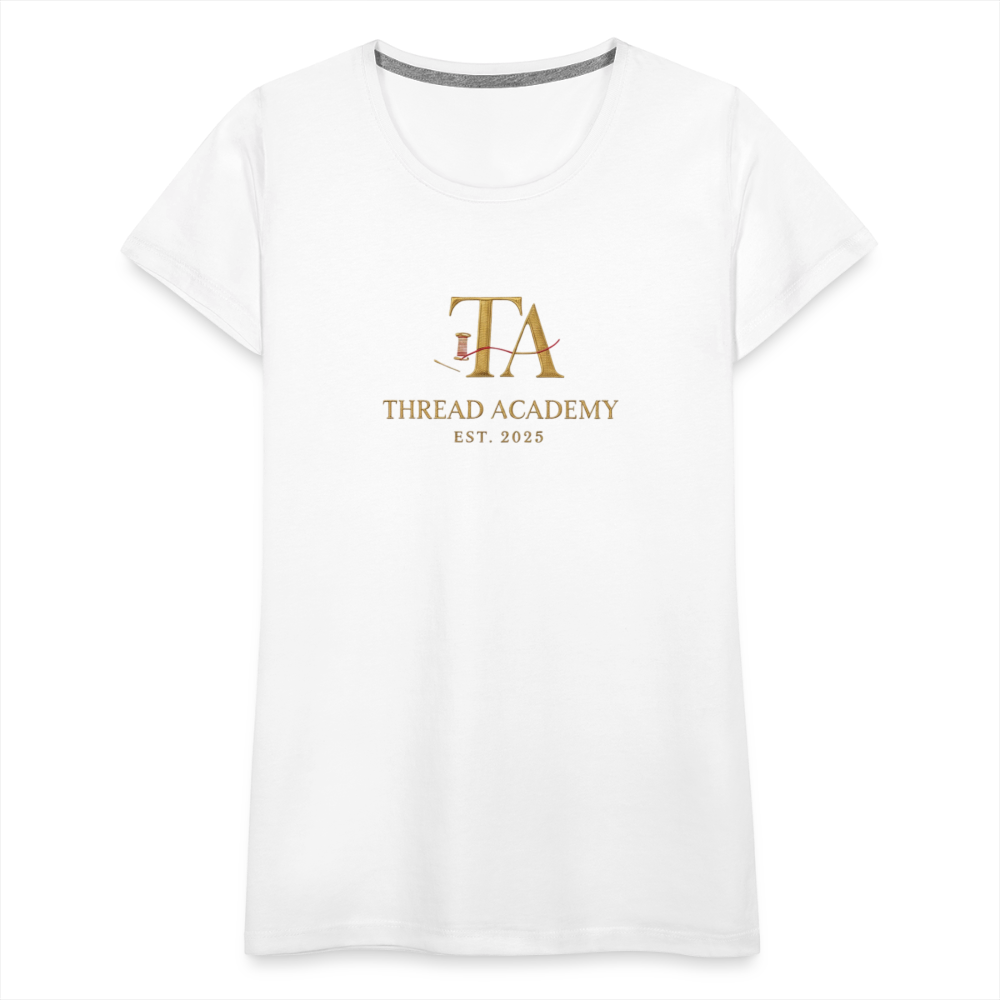 Women’s Thread Academy Premium T-Shirt - white