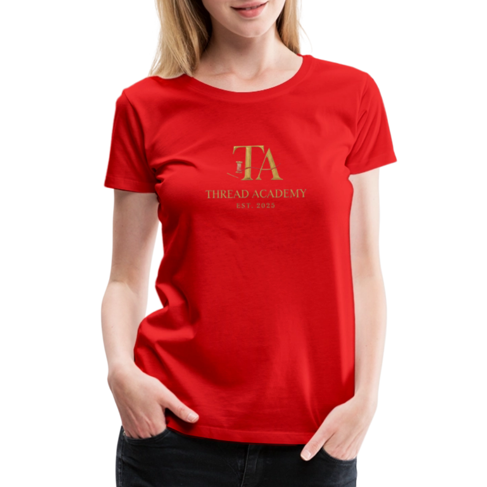 Women’s Thread Academy Premium T-Shirt - red