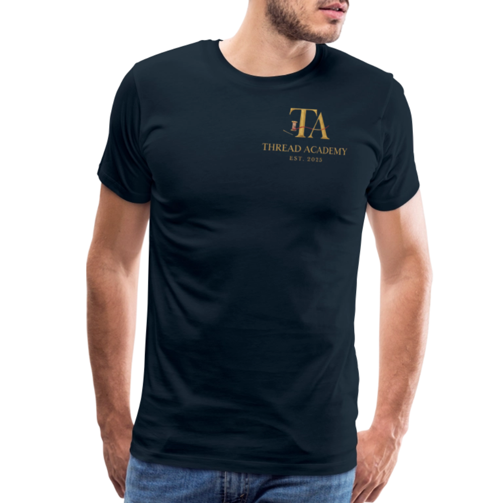 Men's Thread Academy Premium T-Shirt - deep navy