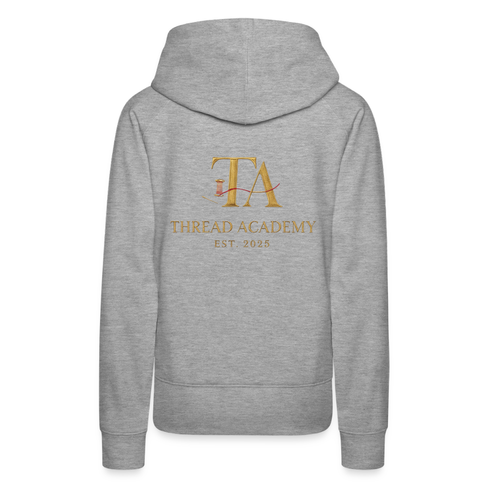 Women’s Thread Academy Premium Hoodie - heather grey