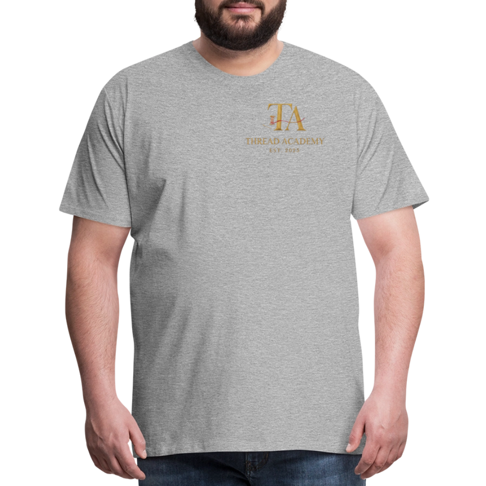 Men's Thread Academy Premium T-Shirt - heather gray