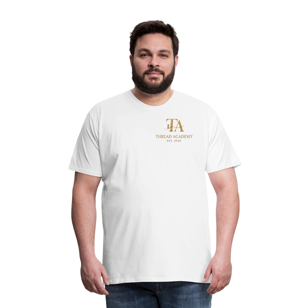 Men's Thread Academy Premium T-Shirt - white
