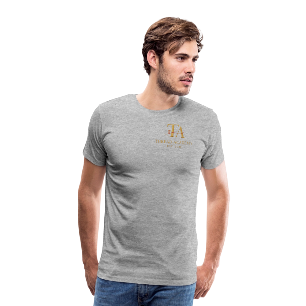 Men's Thread Academy Premium T-Shirt - heather gray