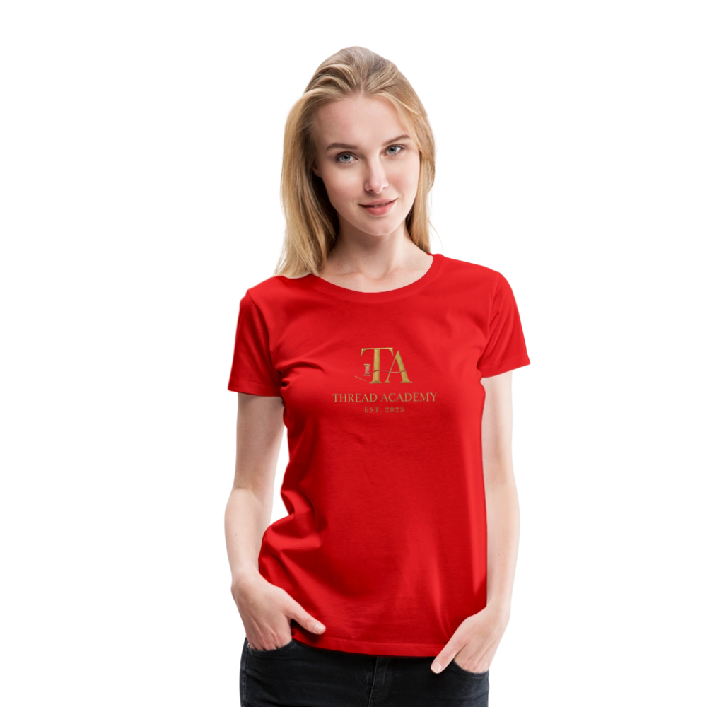 Women’s Thread Academy Premium T-Shirt - red