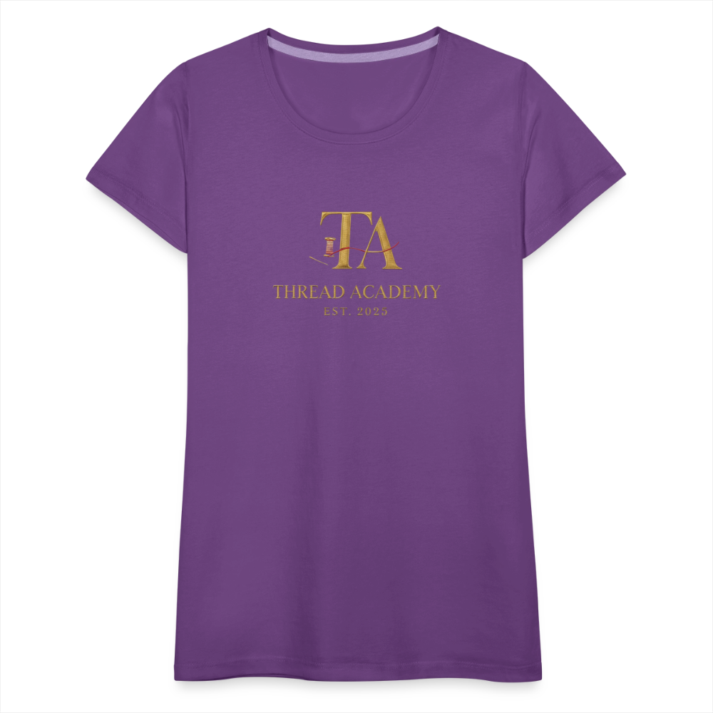Women’s Thread Academy Premium T-Shirt - purple