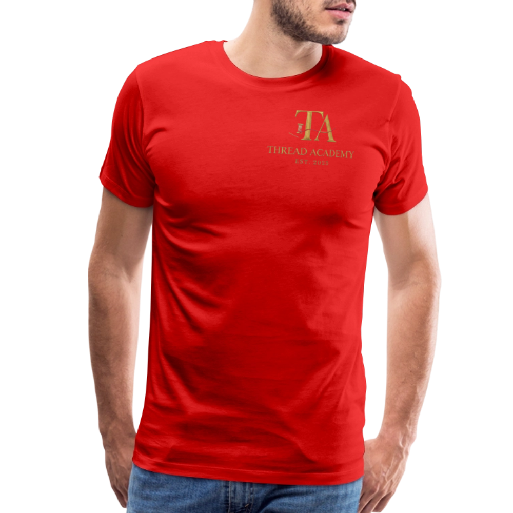 Men's Thread Academy Premium T-Shirt - red