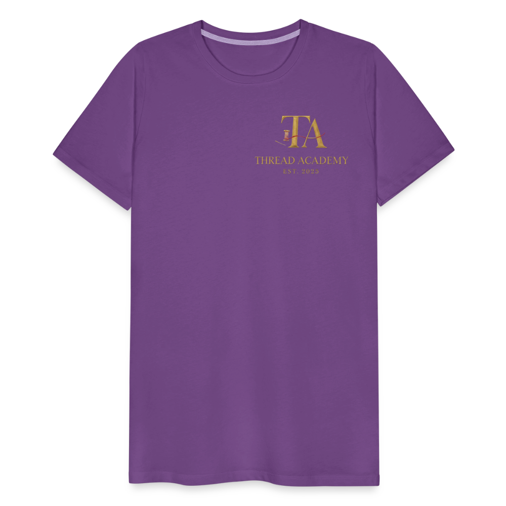Men's Thread Academy Premium T-Shirt - purple