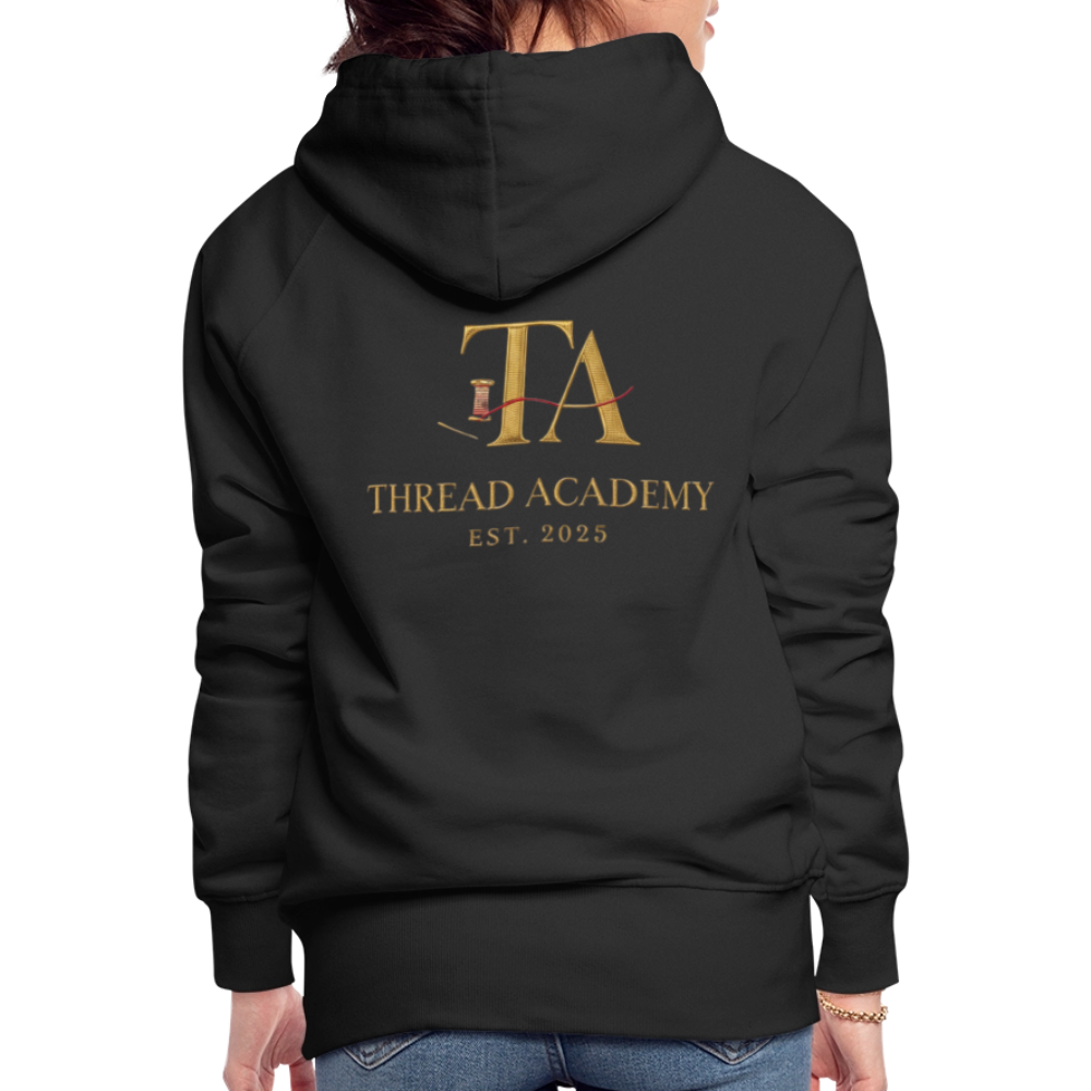 Women’s Thread Academy Premium Hoodie - black