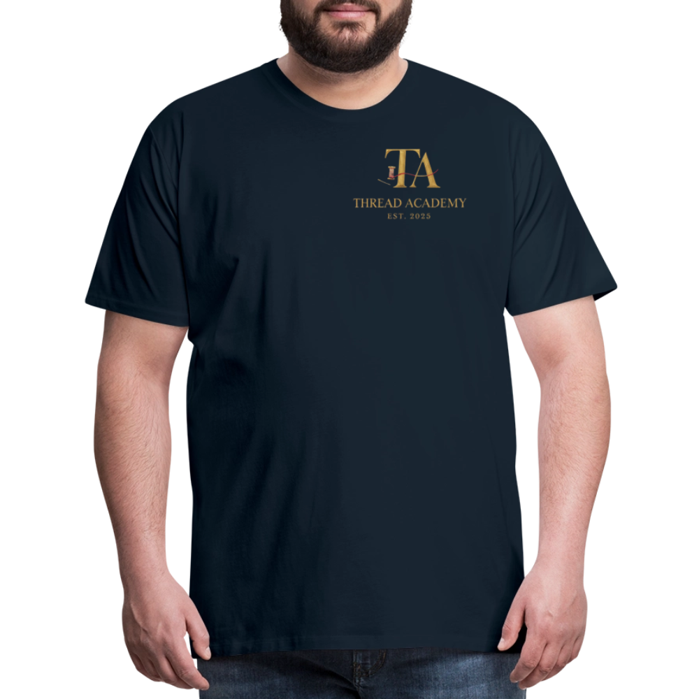 Men's Thread Academy Premium T-Shirt - deep navy