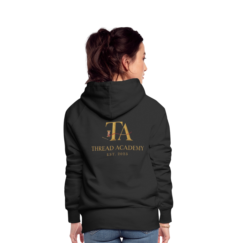 Women’s Thread Academy Premium Hoodie - black