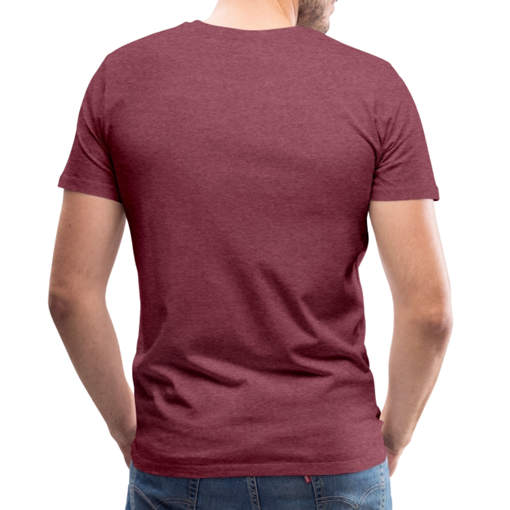 Men's Thread Academy Premium T-Shirt - heather burgundy