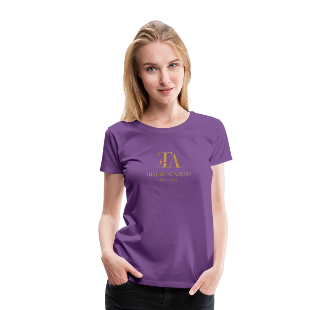 Women’s Thread Academy Premium T-Shirt - purple
