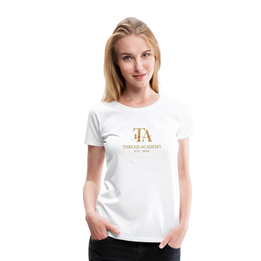 Women’s Thread Academy Premium T-Shirt - white