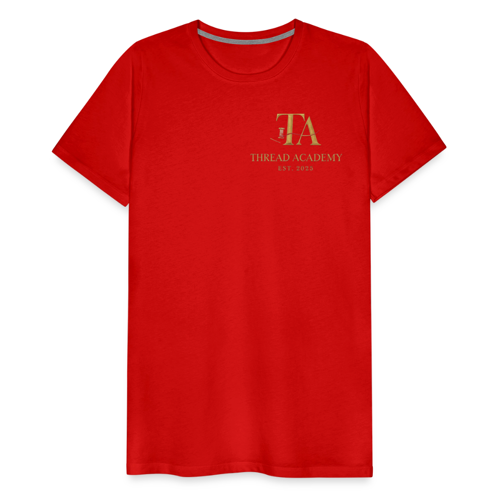 Men's Thread Academy Premium T-Shirt - red