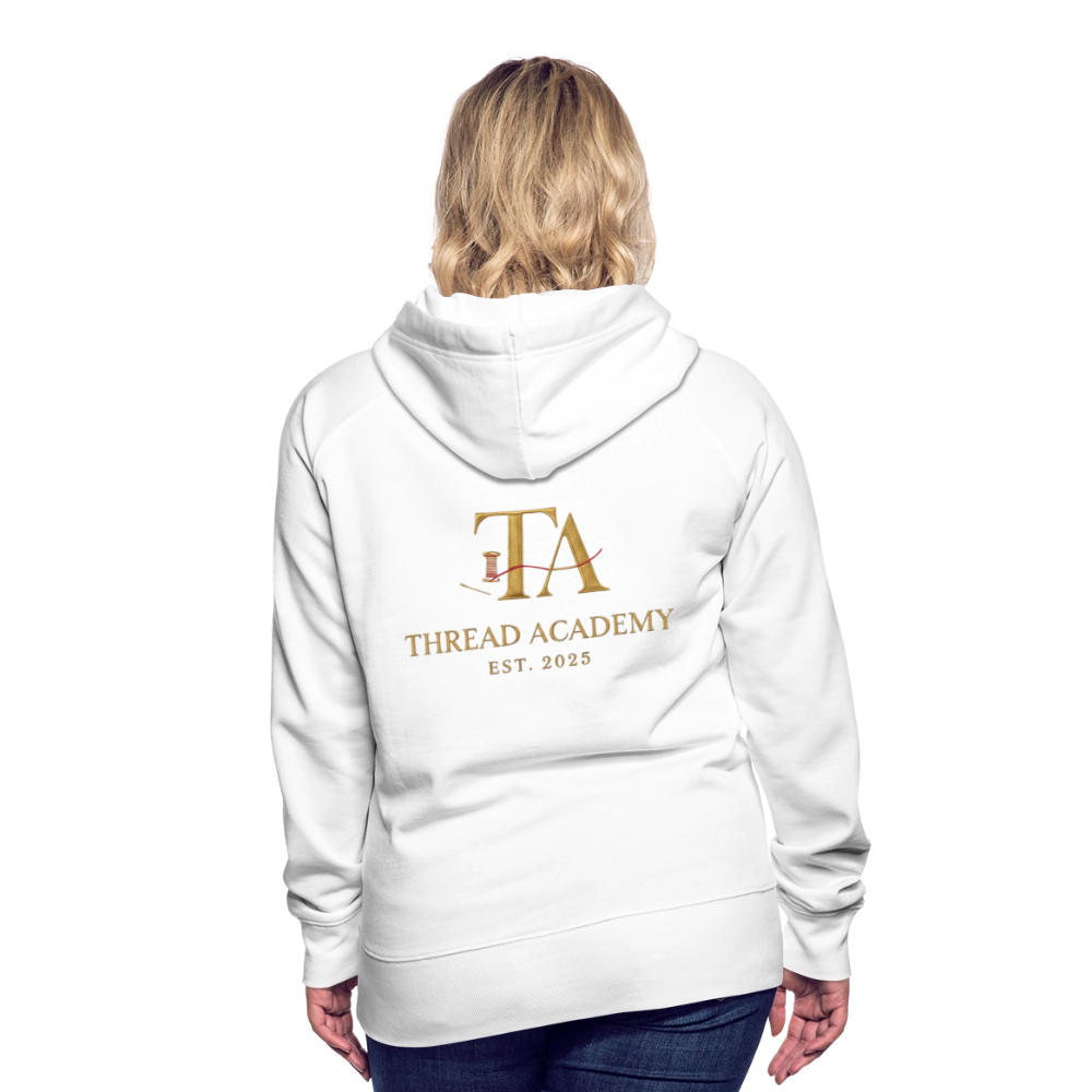 Women’s Thread Academy Premium Hoodie - white