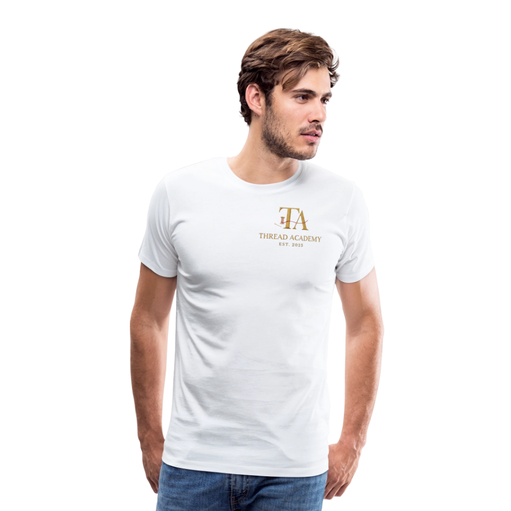 Men's Thread Academy Premium T-Shirt - white