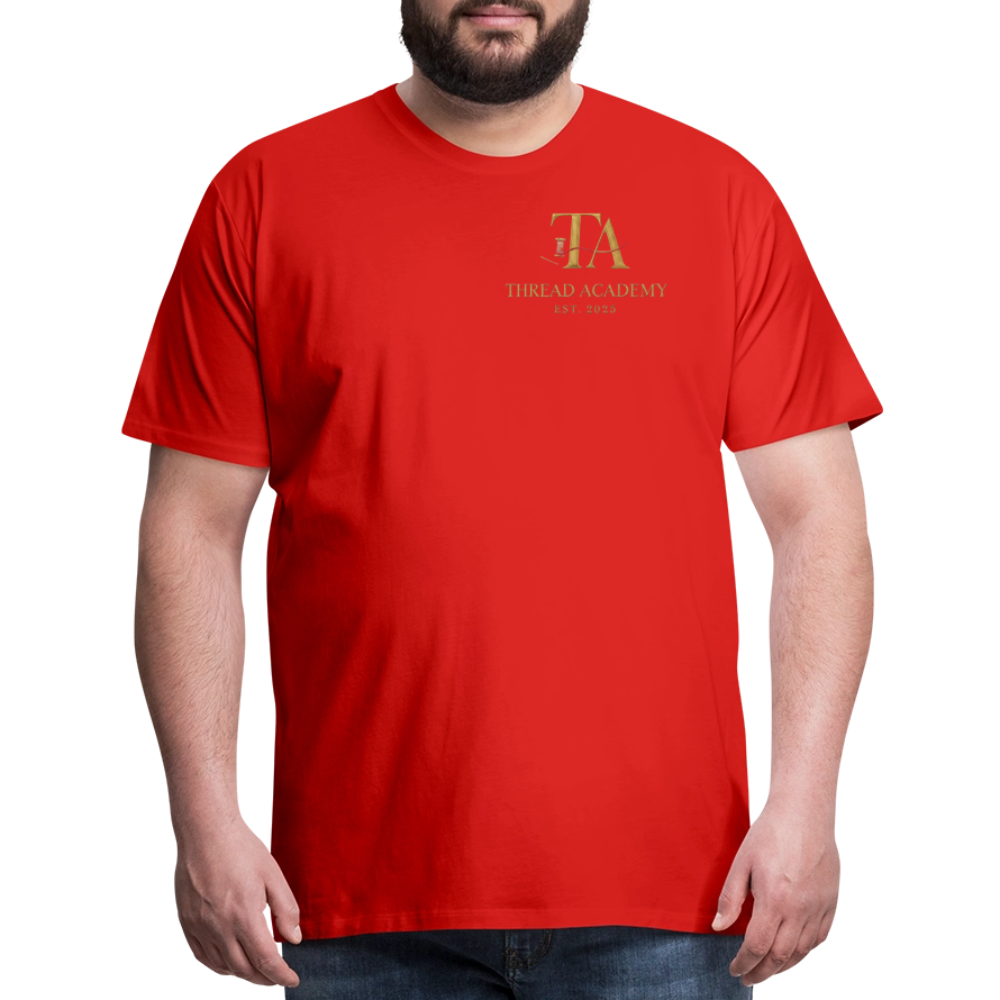Men's Thread Academy Premium T-Shirt - red