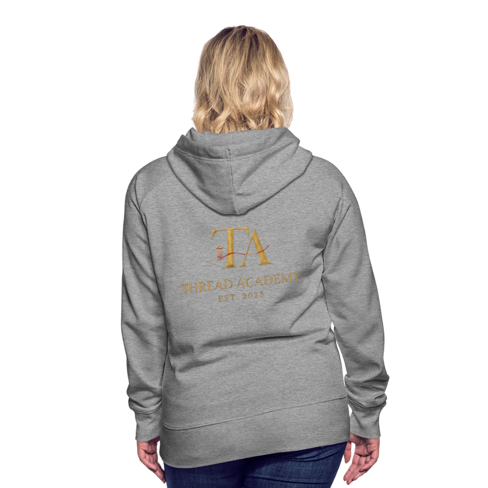 Women’s Thread Academy Premium Hoodie - heather grey