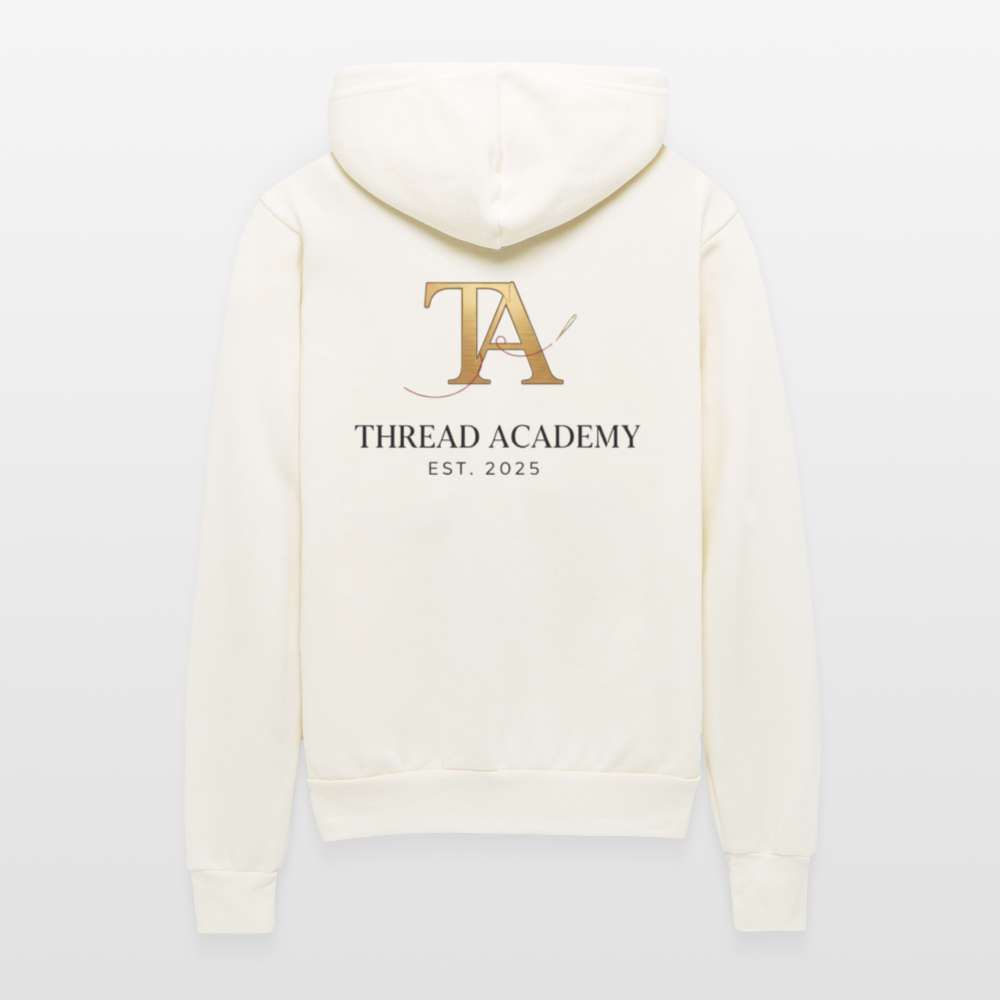 Thread Academy zip up hoodie - vintage white