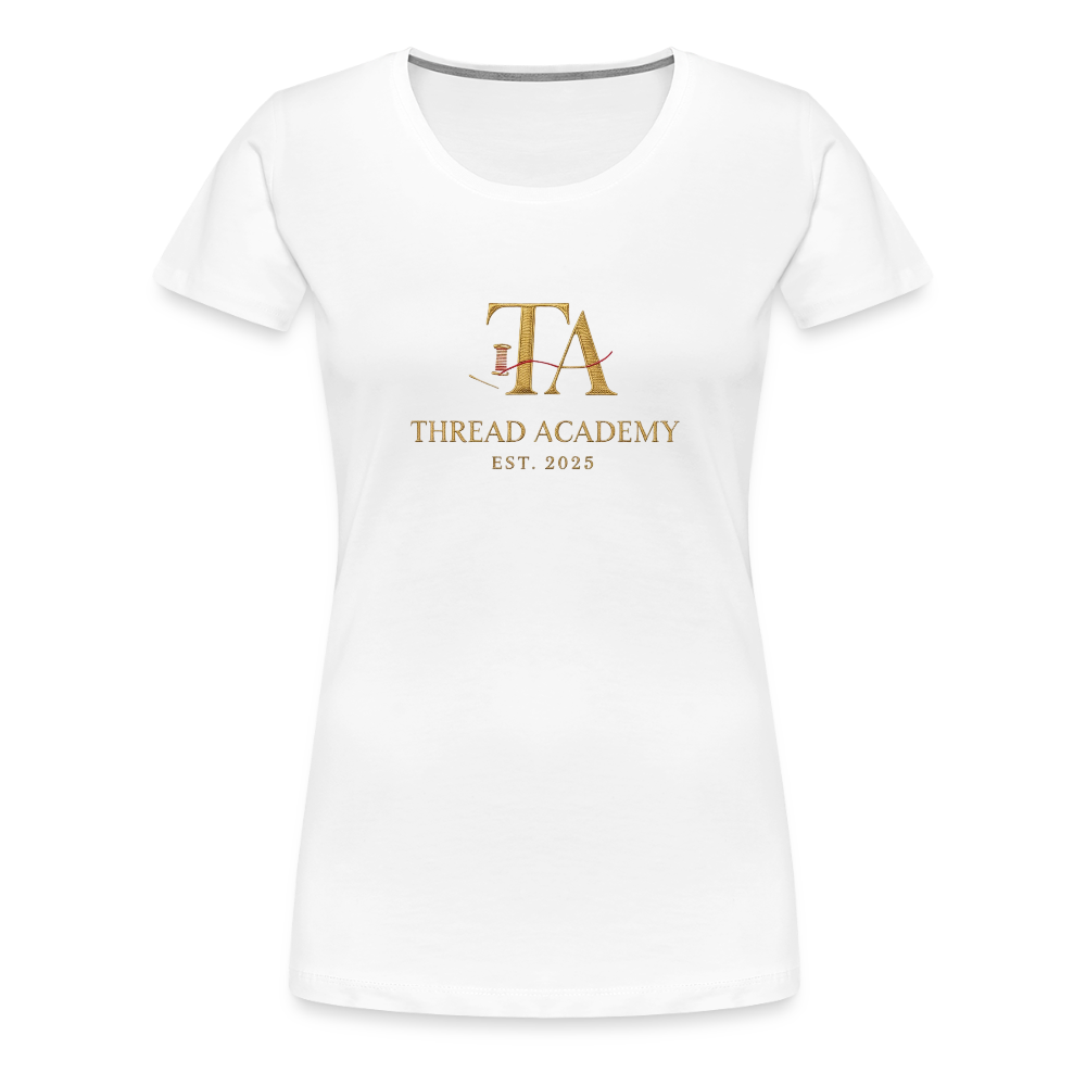 Women’s Thread Academy Premium T-Shirt - white