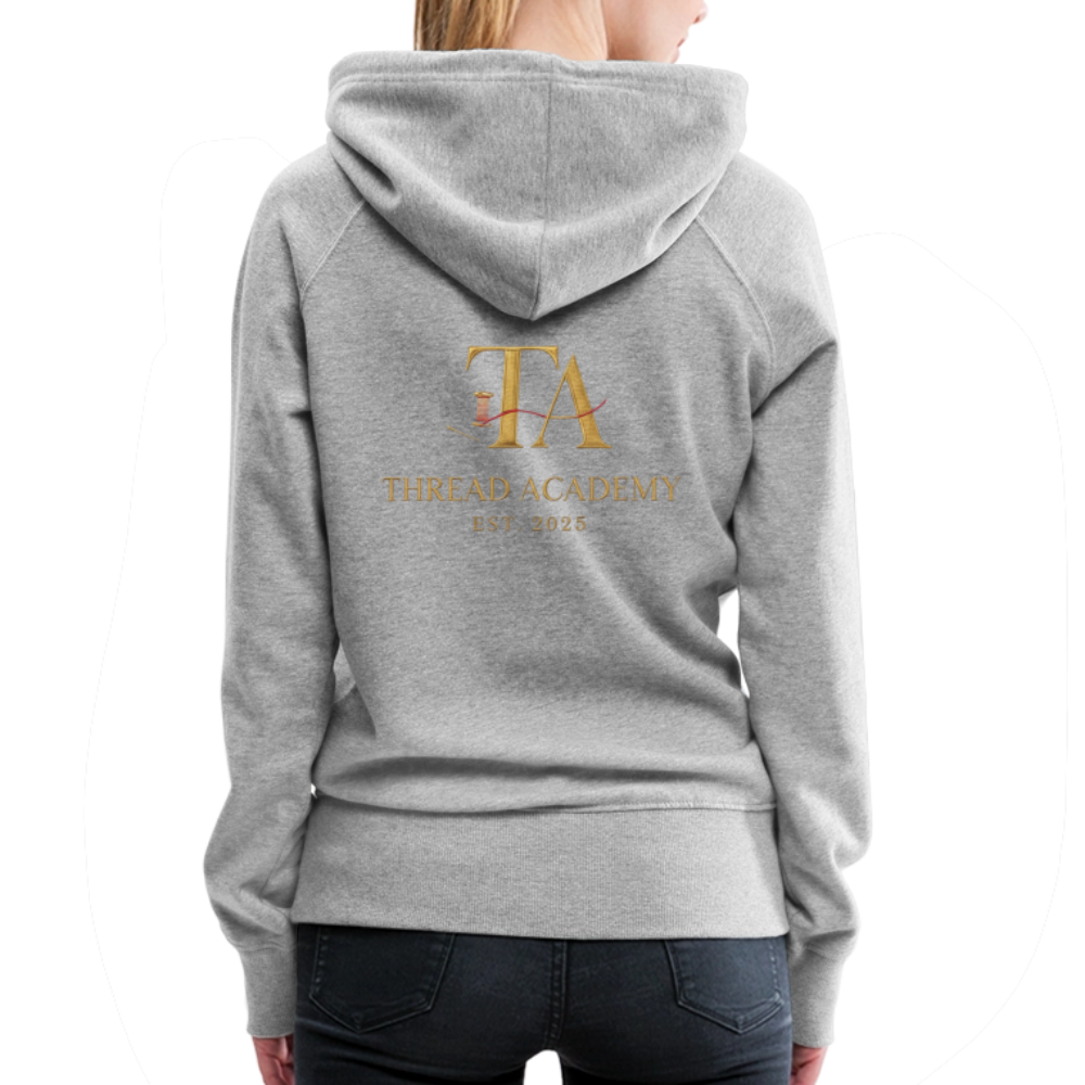 Women’s Thread Academy Premium Hoodie - heather grey