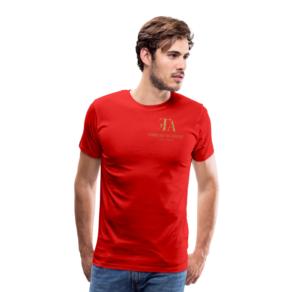 Men's Thread Academy Premium T-Shirt - red